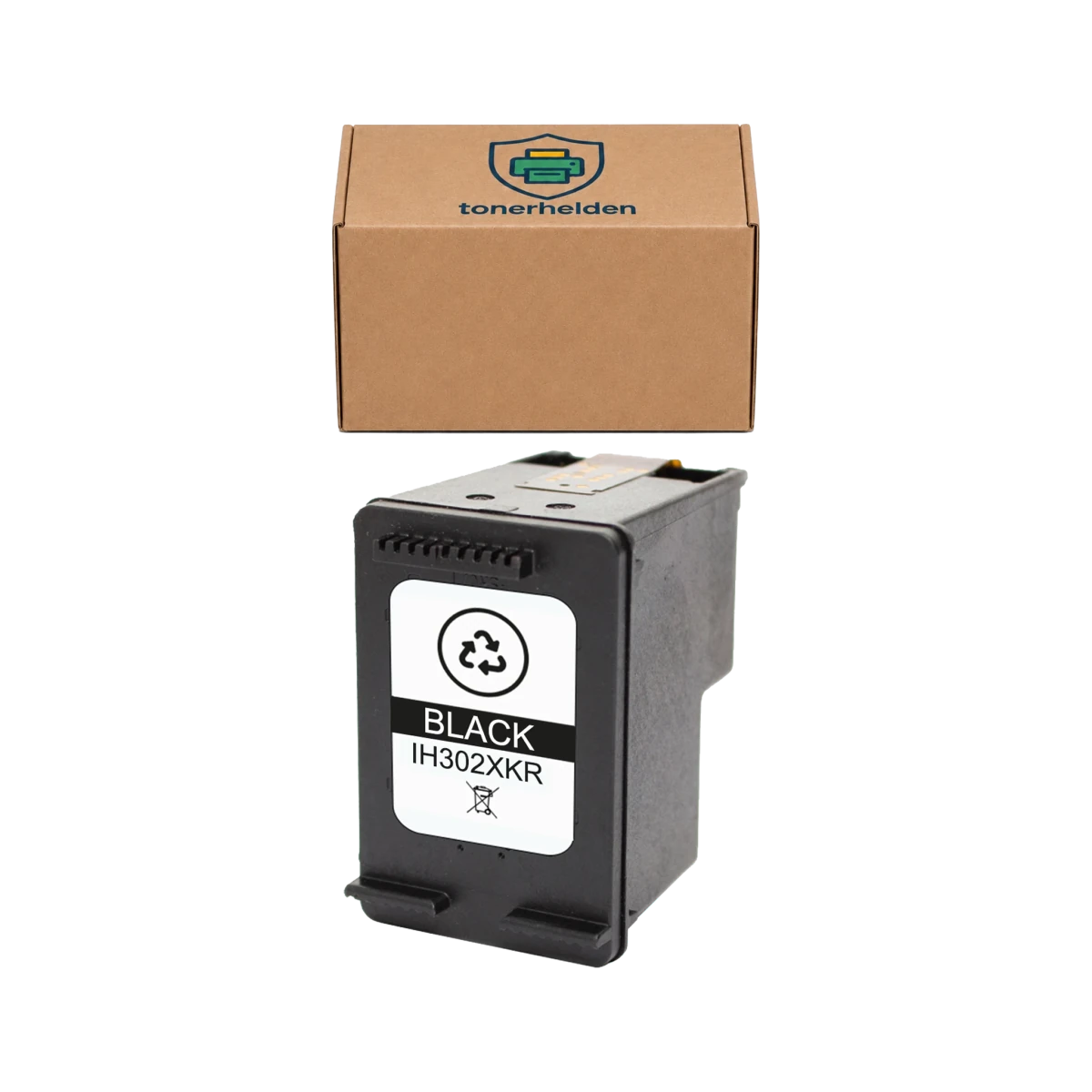 Tinten HP kompatibel für F6U68A - Tinten - tonerhelden - Black -