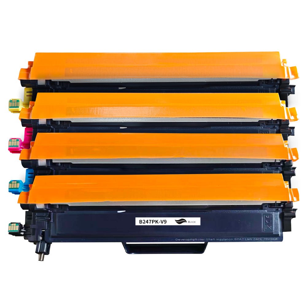 Toner Brother kompatibel für TN-247BK - Toner - Tonerhelden - C/K/M/Y -