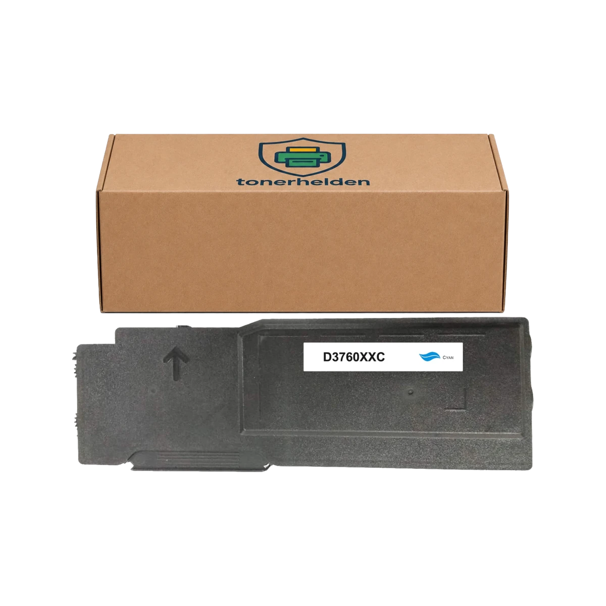 Toner Dell kompatibel für 593-11122 - Toner - tonerhelden - Cyan -