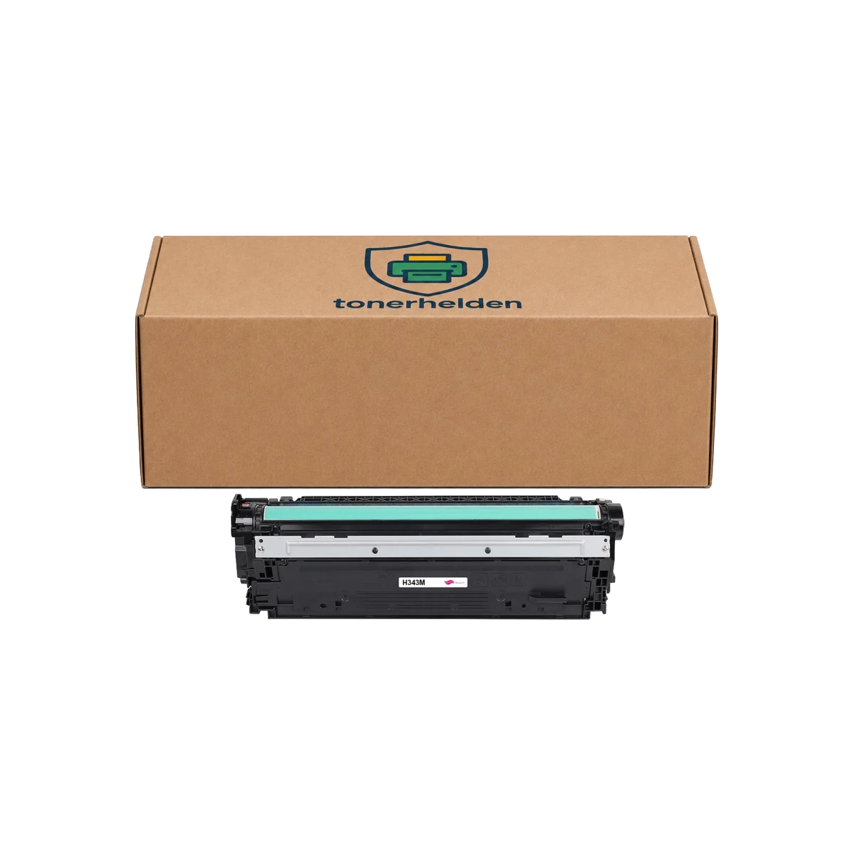 Toner HP kompatibel für CE343A(651A) - Toner - tonerhelden - Magenta -