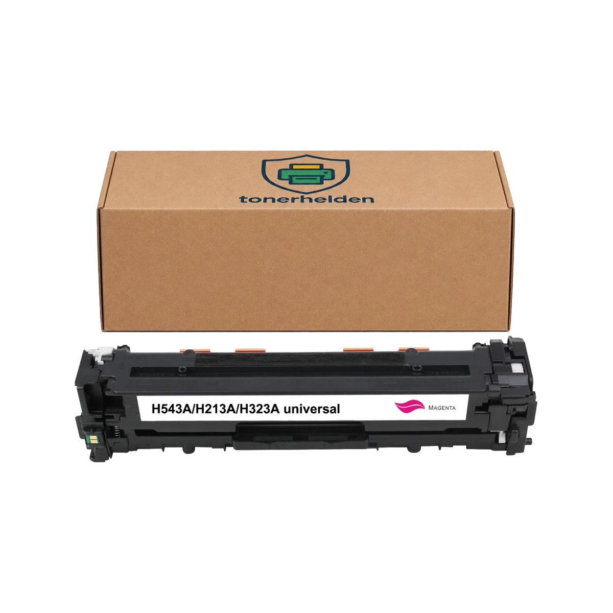 Toner HP kompatibel für CF213A/CB543A/CE323A/Cartridge 716M/Cartridge 731M - Toner - tonerhelden - Magenta -