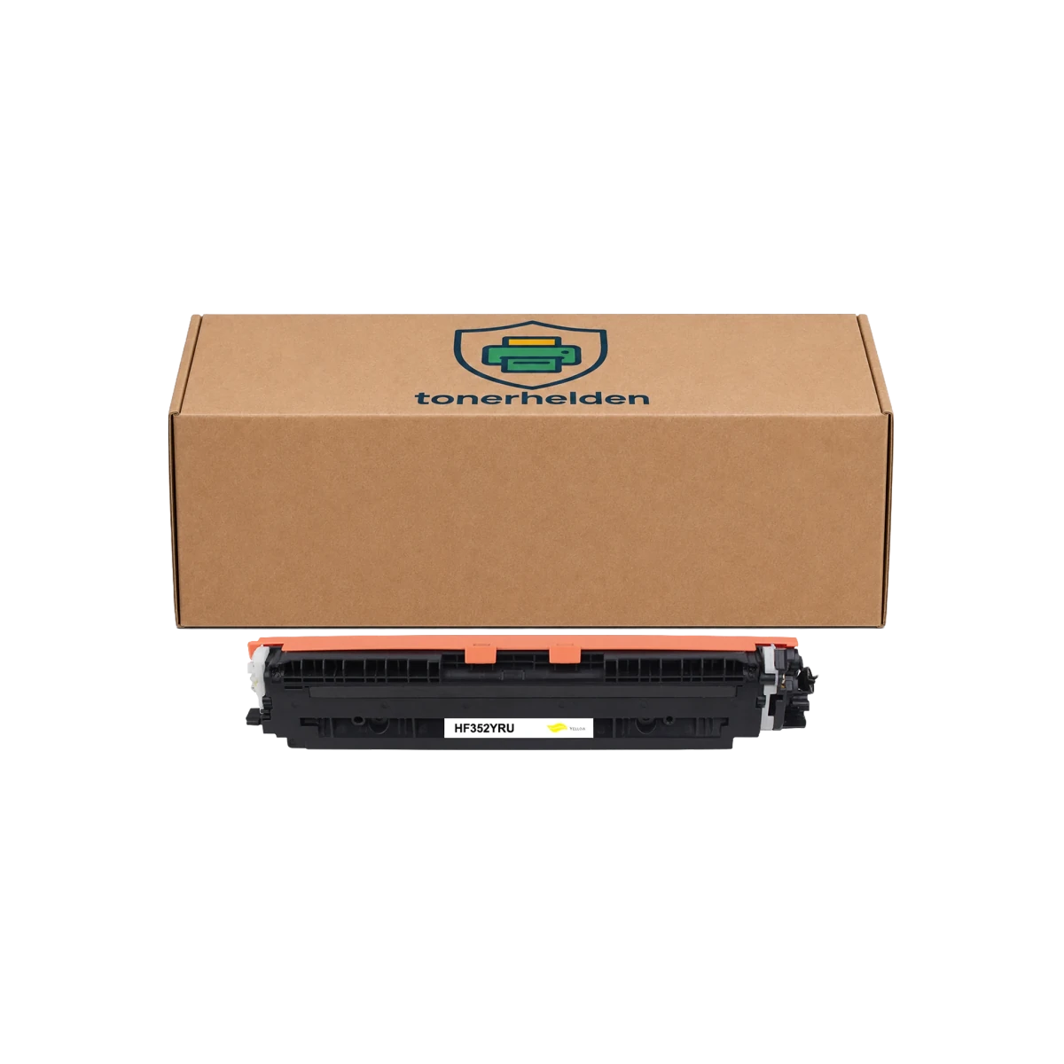 Toner HP kompatibel für CF352A/CE312A - Toner - tonerhelden - Yellow -