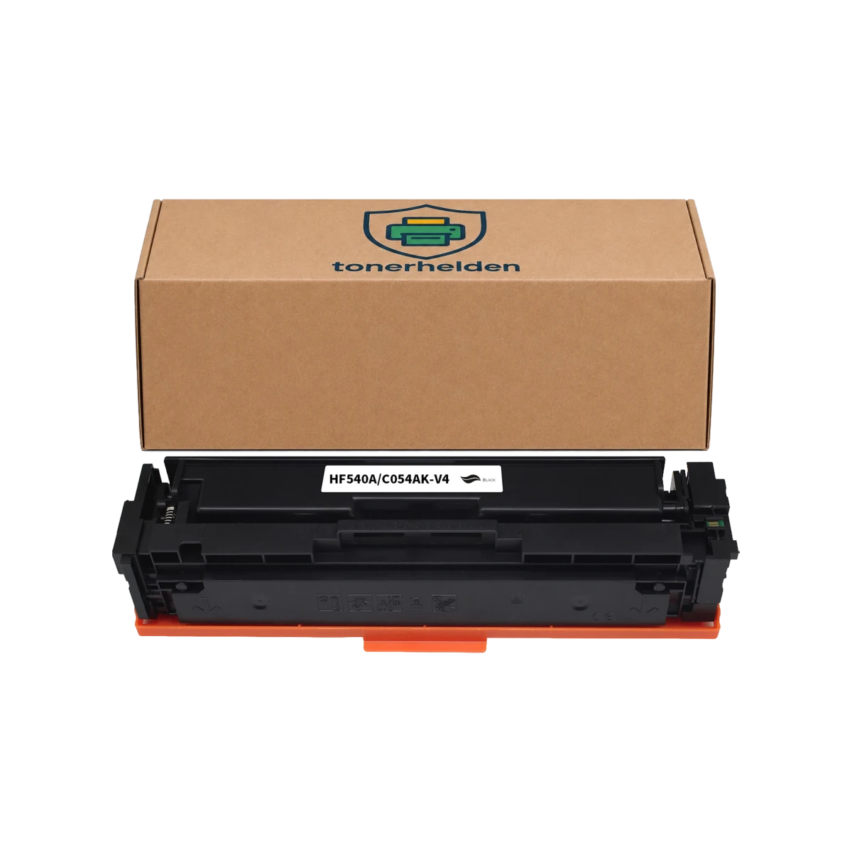 Toner HP kompatibel für CF540A/Cartridge 054 Black - Toner - tonerhelden - Black -