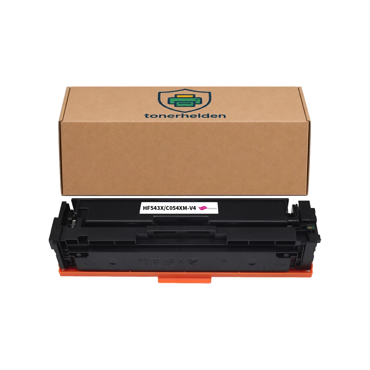 Toner HP kompatibel für CF543X/Cartridge 054H Magenta - Toner - tonerhelden - Magenta -