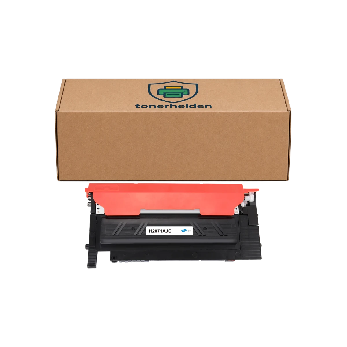 Toner HP kompatibel für W2071A(117A) - Toner - tonerhelden - Cyan -