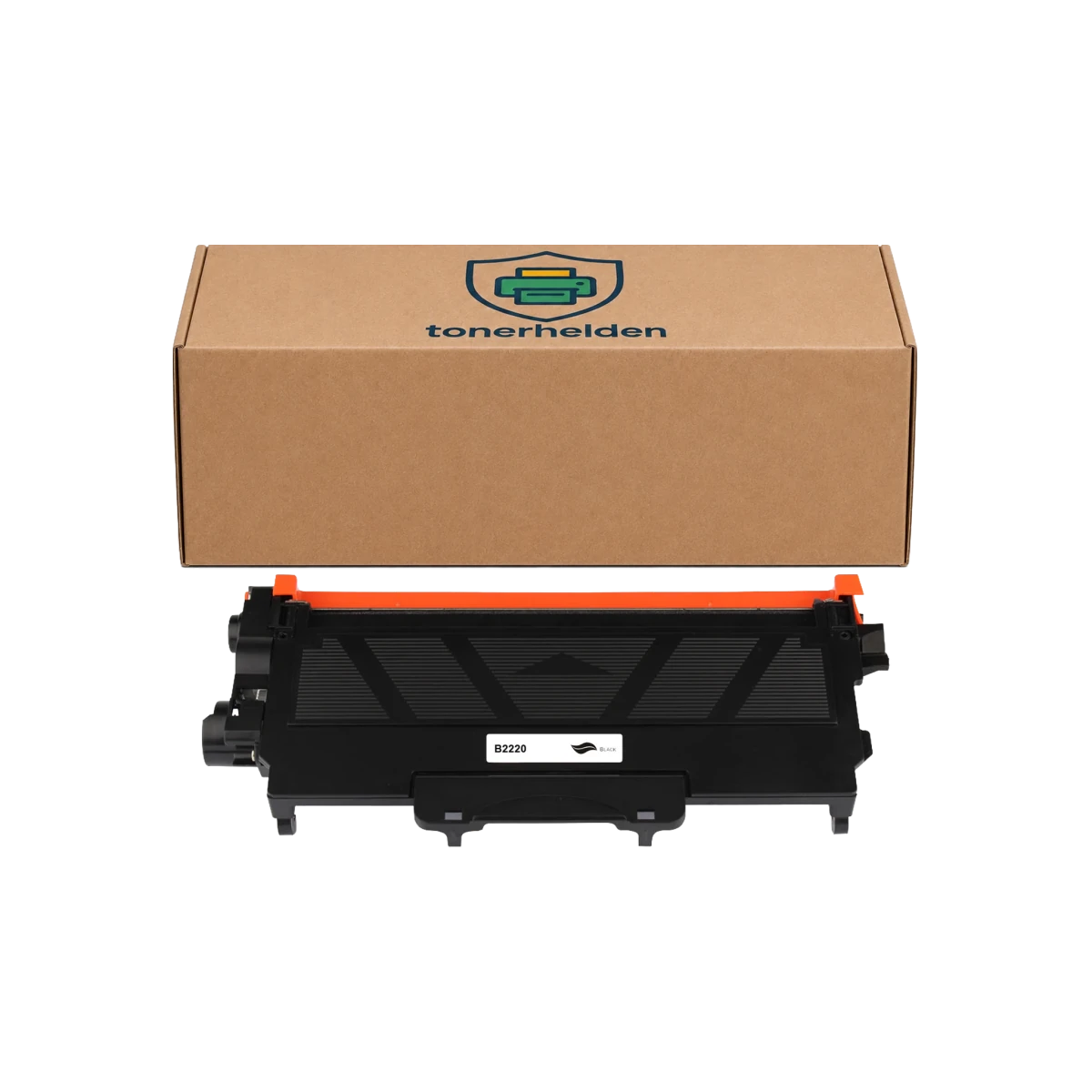 Toner Konica kompatibel für TN-2220 - Toner - tonerhelden - Black -