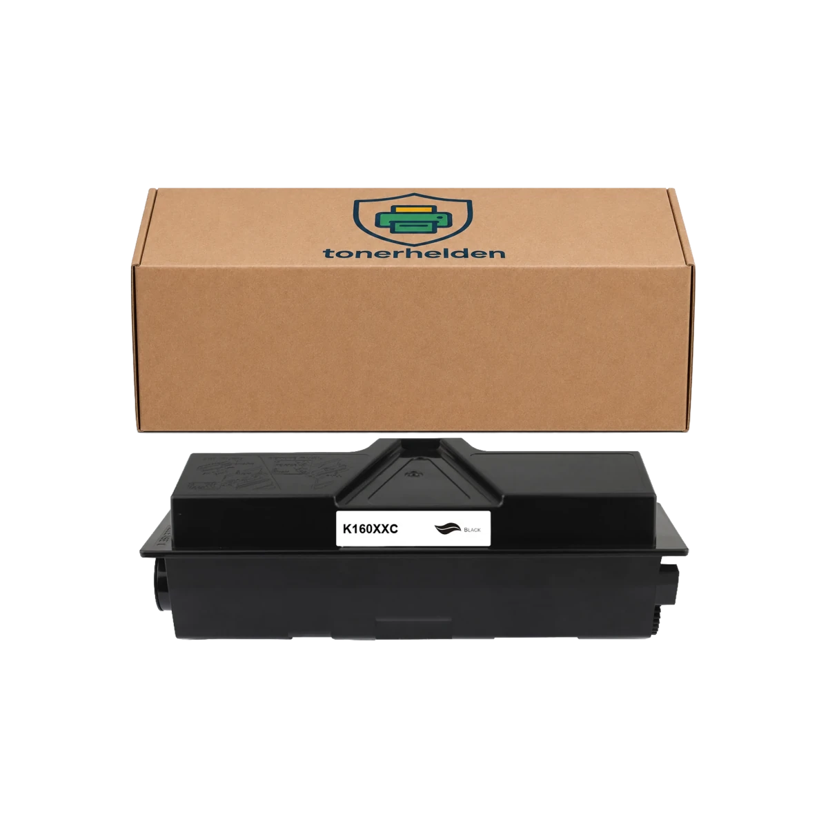 Toner Kyocera kompatibel für TK-160XXL - Toner - tonerhelden - Black -