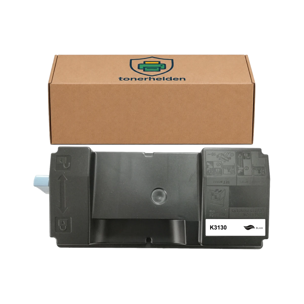 Toner Kyocera kompatibel für TK-3130 - Toner - tonerhelden - Black -