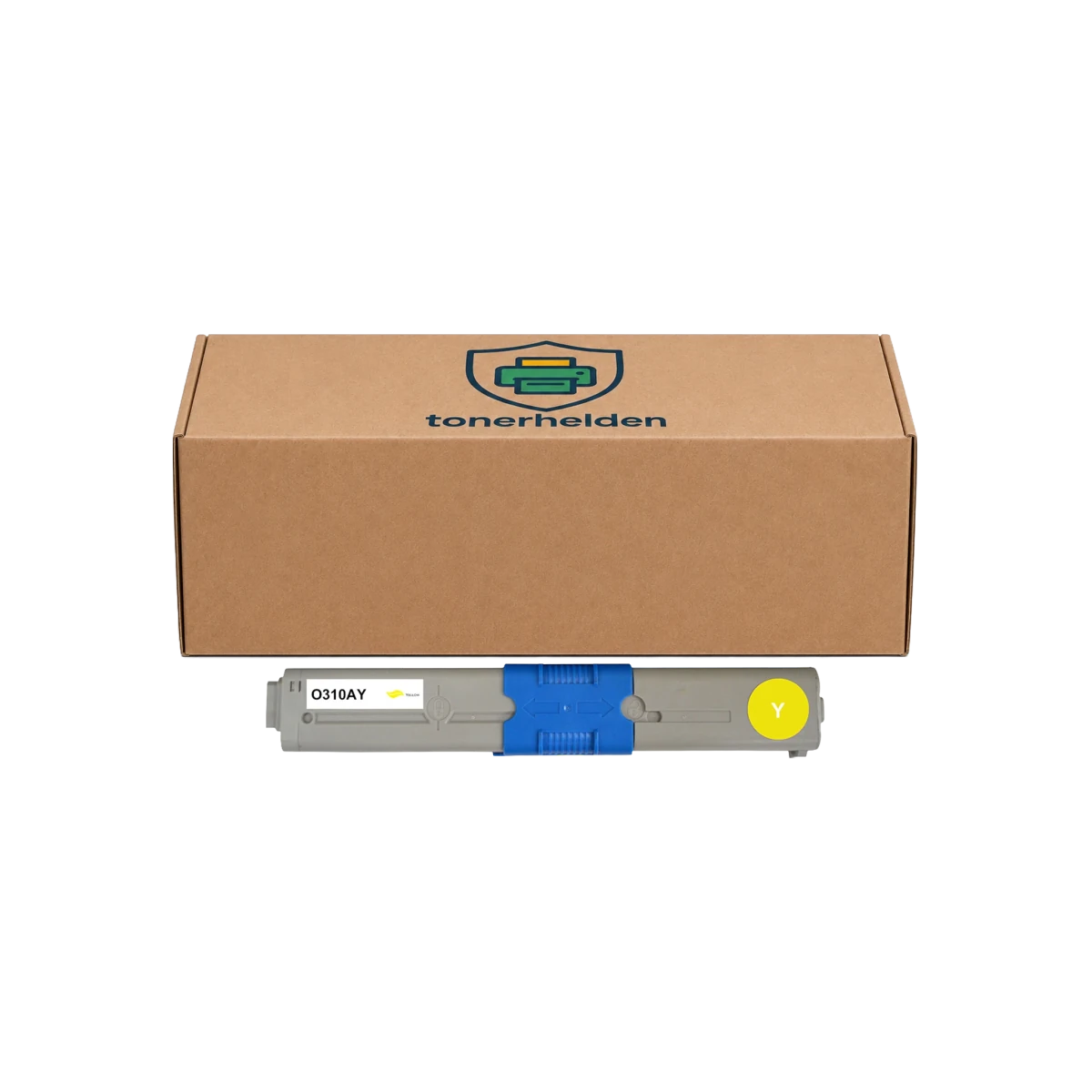 Toner Oki kompatibel für 44469704 - Toner - tonerhelden - Yellow -