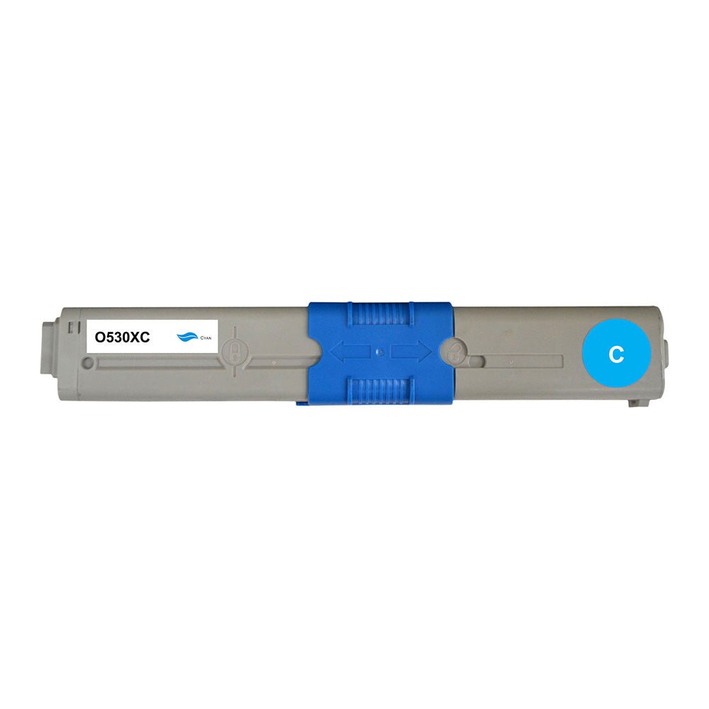 Toner Oki kompatibel für 44469724 - Toner - Tonerhelden - Cyan -