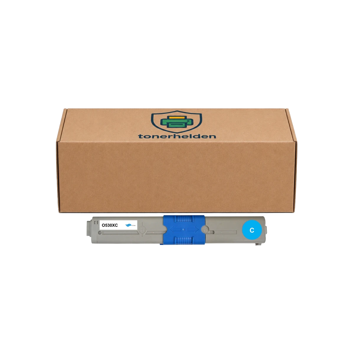 Toner Oki kompatibel für 44469724 - Toner - tonerhelden - Cyan -