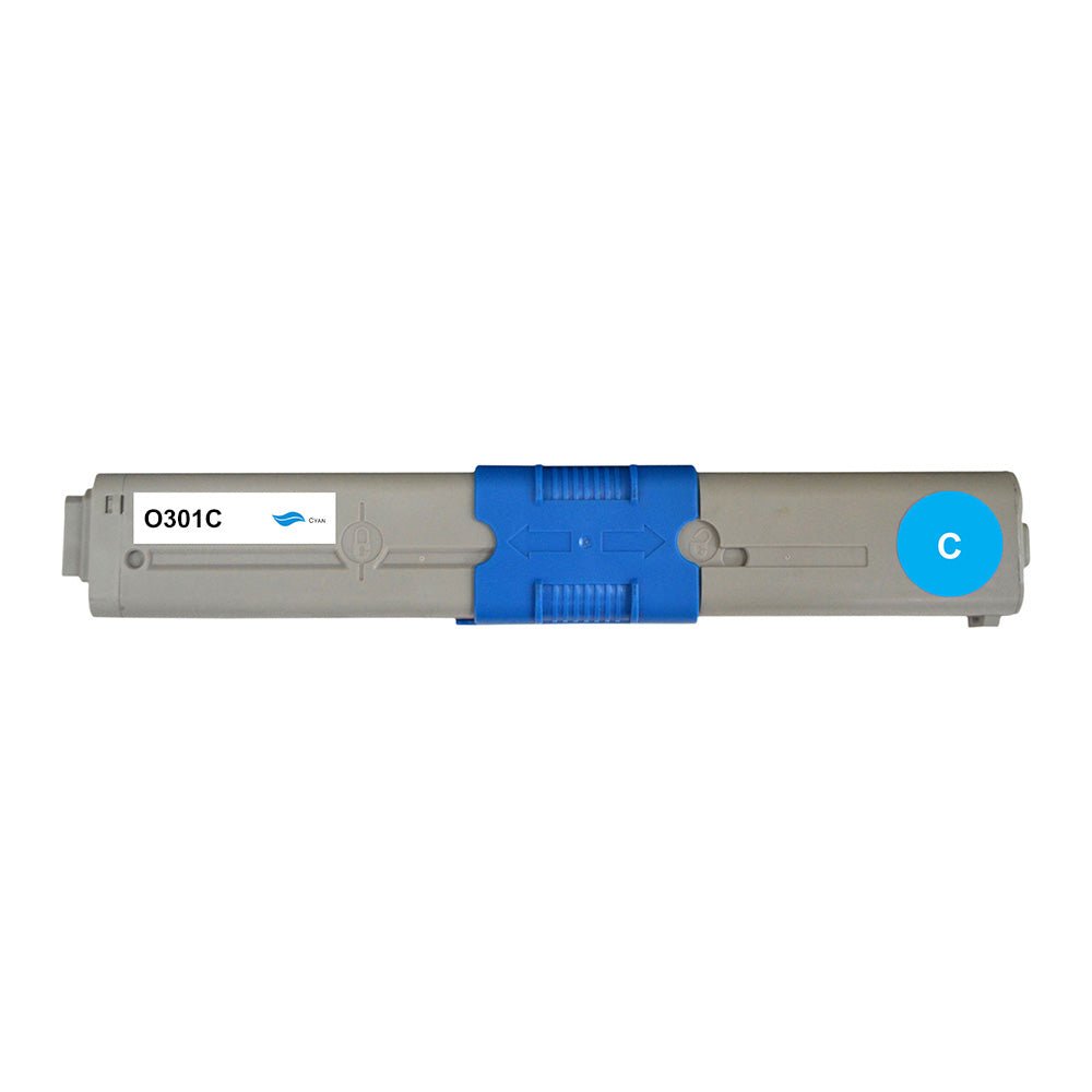 Toner Oki kompatibel für 44973535 - Toner - Tonerhelden - Cyan -