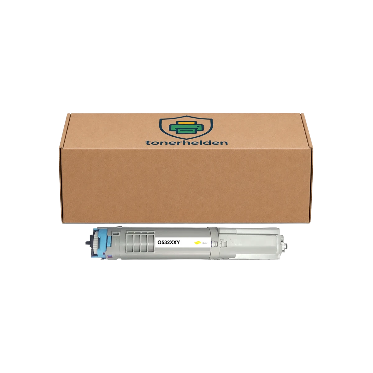 Toner Oki kompatibel für 46490605 - Toner - tonerhelden - Yellow -
