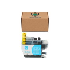 Tinten Brother kompatibel für LC422XLC - Tinten - tonerhelden - Cyan -