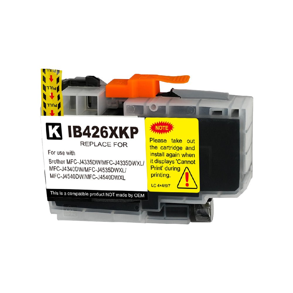 Tinten Brother kompatibel für LC426XLBK - Tinten - Tonerhelden - Black -