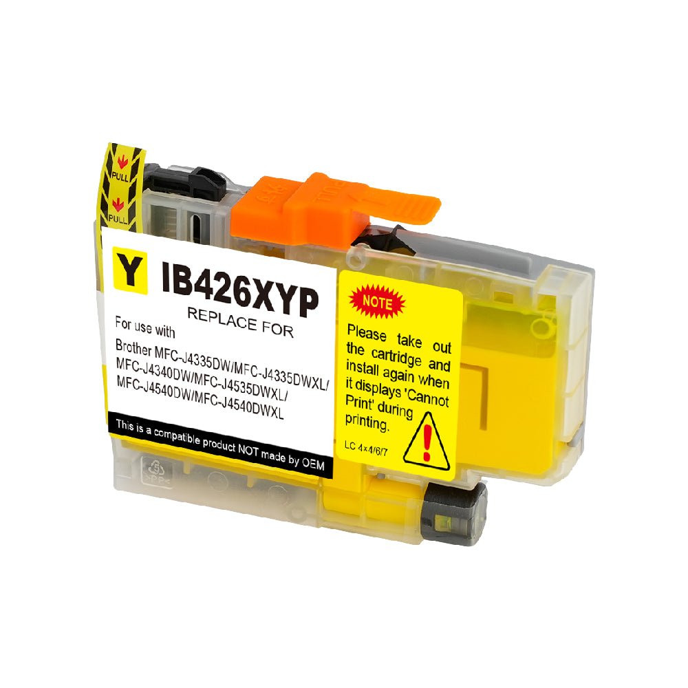 Tinten Brother kompatibel für LC426XLY - Tinten - Tonerhelden - Yellow -