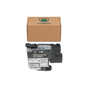 Tinten Brother kompatibel für LC521BK - Tinten - tonerhelden - Black -