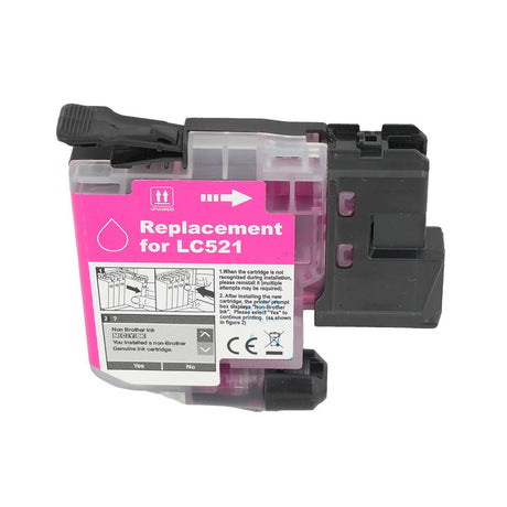Tinten Brother kompatibel für LC521M - Tinten - Tonerhelden - Magenta -