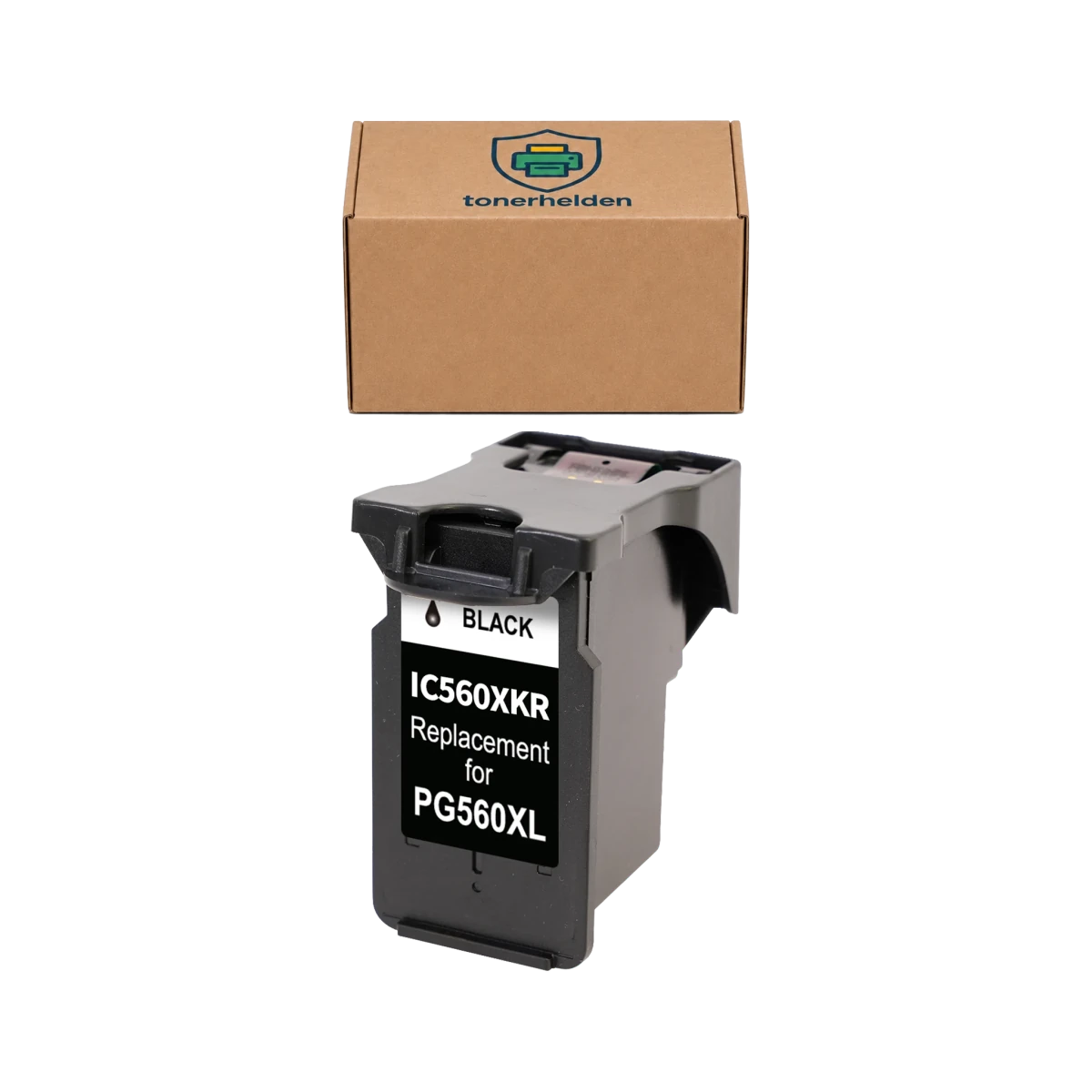 Tinten Canon kompatibel für PG560 XL - Tinten - tonerhelden - Black -