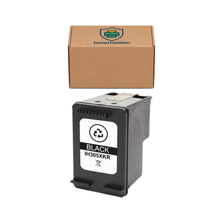 Tinten HP kompatibel für 305XLK(3YM62AE) - Tinten - tonerhelden - Black -