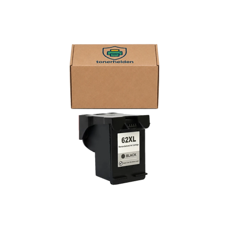 Tinten HP kompatibel für 62XLK(C2P05AN) - Tinten - tonerhelden - Black -