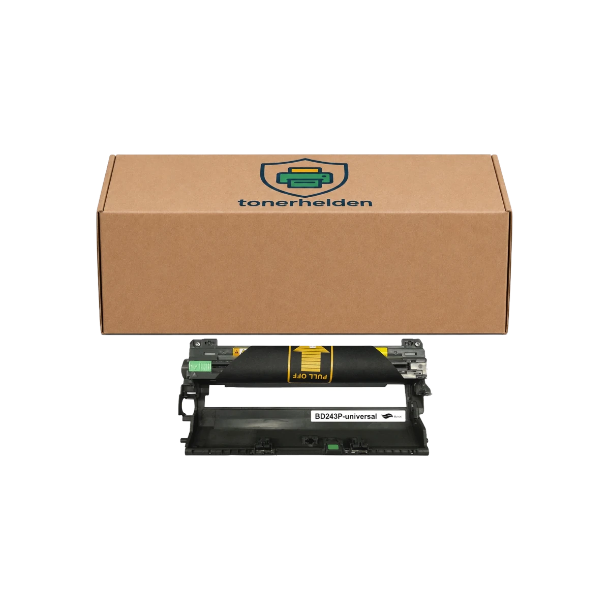Toner Brother kompatibel für DR-243CL - Toner - tonerhelden - C/K/M/Y -