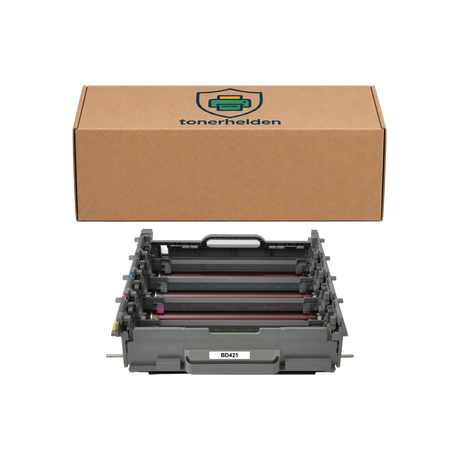 Toner Brother kompatibel für DR-421 - Toner - tonerhelden - C/K/M/Y -