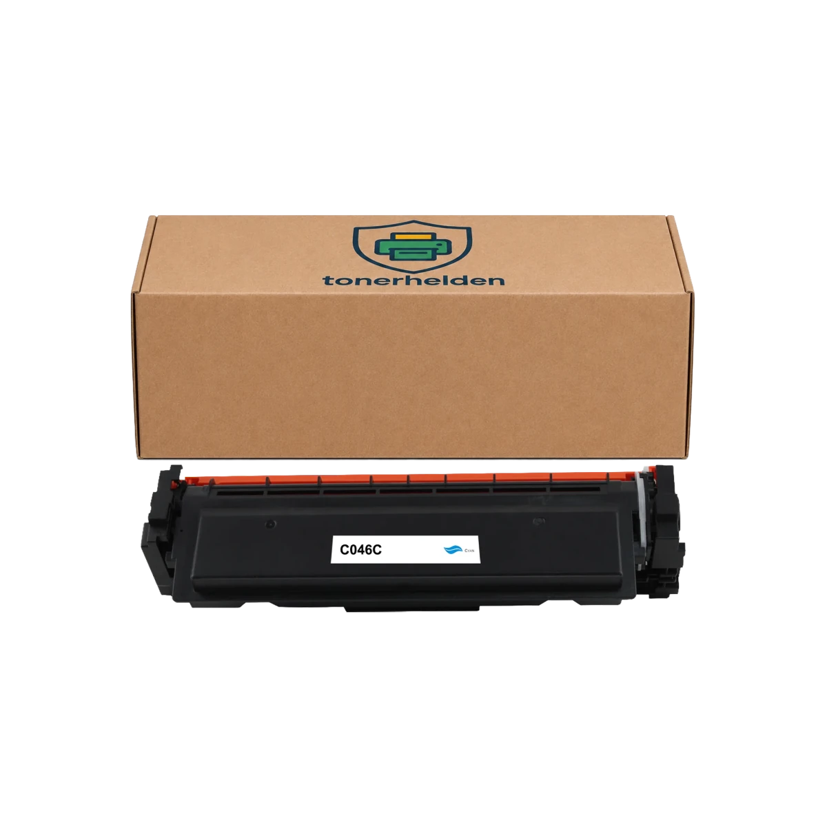 Toner Canon kompatibel für Cartridge 046C - Toner - tonerhelden - Cyan -