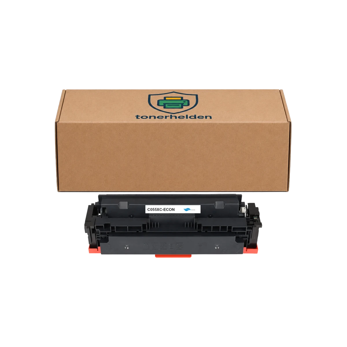 Toner Canon kompatibel für Cartridge 055H Cyan - Toner - tonerhelden - Cyan -