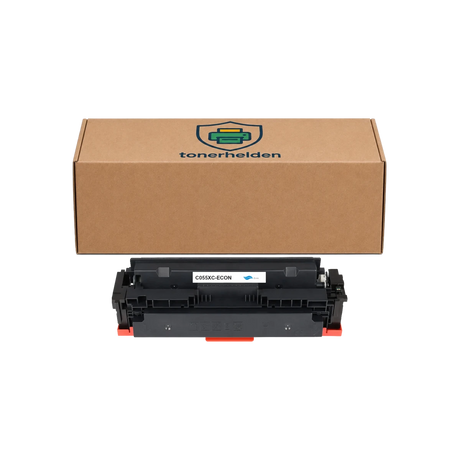 Toner Canon kompatibel für Cartridge 055H Cyan - Toner - tonerhelden - Cyan -