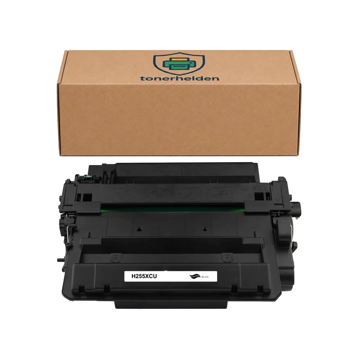 Toner Canon kompatibel für CE255X/CRG-724H - Toner - tonerhelden - Black -