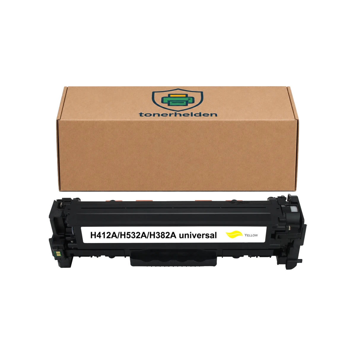 Toner Canon kompatibel für CE412A/CC532A/CF382A/ Cartridge 718Y - Toner - tonerhelden - Yellow -