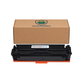 Toner Canon kompatibel für CF401X / Cartridge 045HC - Toner - tonerhelden - Cyan -
