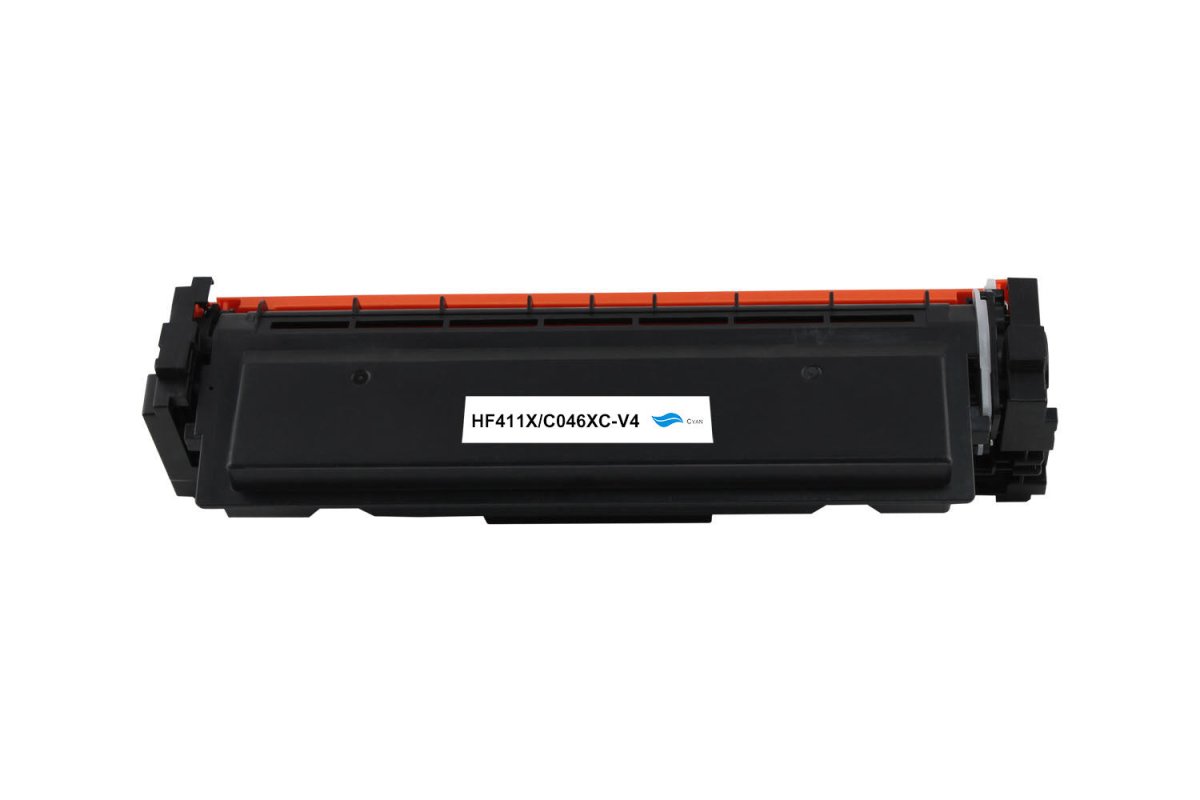 Toner Canon kompatibel für CF411X / Cartridge 046HC - Toner - Tonerhelden - Cyan -