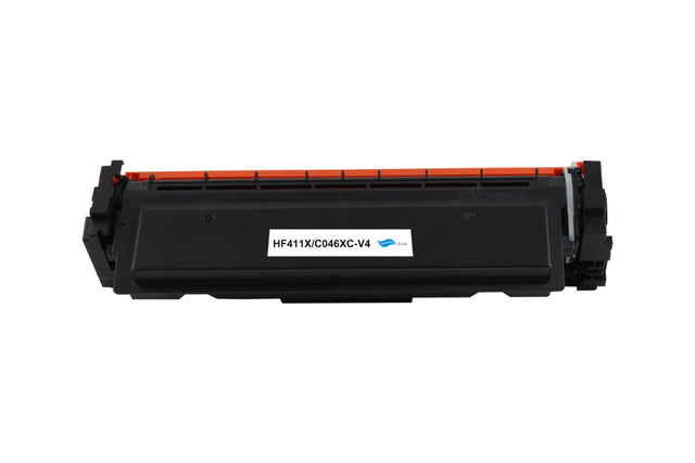 Toner Canon kompatibel für CF411X / Cartridge 046HC - Toner - Tonerhelden - Cyan -