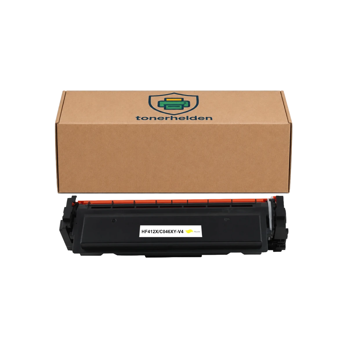 Toner Canon kompatibel für CF412X / Cartridge 046HY - Toner - tonerhelden - Yellow -
