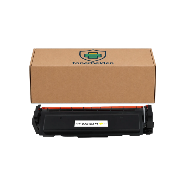 Toner Canon kompatibel für CF412X / Cartridge 046HY - Toner - tonerhelden - Yellow -