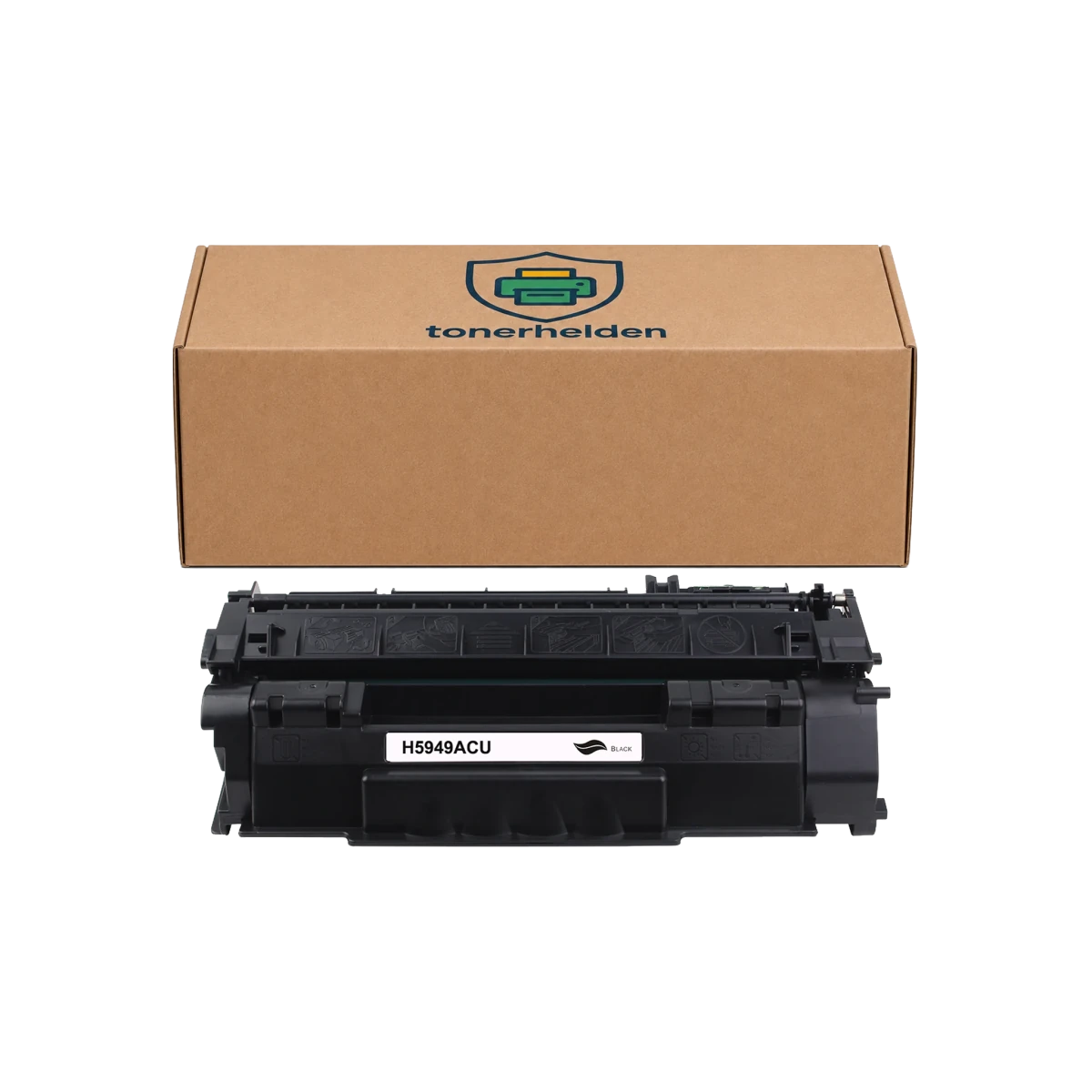 Toner Canon kompatibel für Q5949A/Q7553A - Toner - tonerhelden - Black -