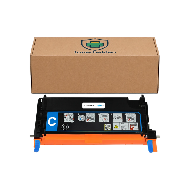 Toner Dell kompatibel für 593-10290 - Toner - tonerhelden - Cyan -