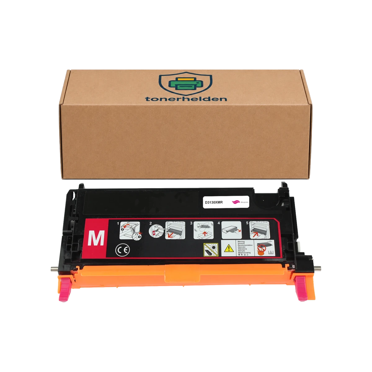 Toner Dell kompatibel für 593-10292 - Toner - tonerhelden - Magenta -