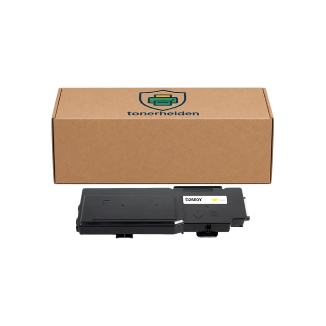 Toner Dell kompatibel für 593-BBBR - Toner - tonerhelden - Yellow -