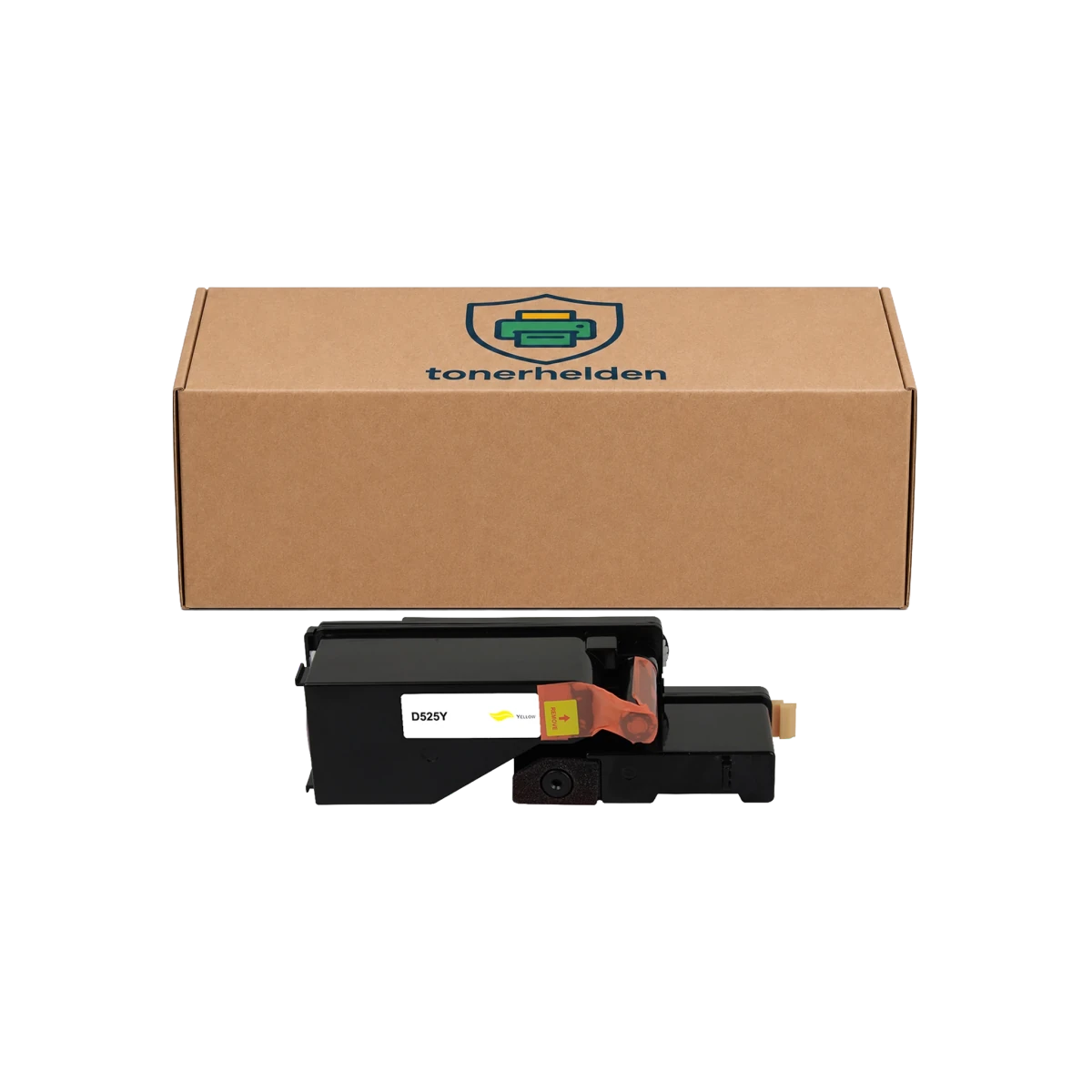 Toner Dell kompatibel für 593-BBLV - Toner - tonerhelden - Yellow -