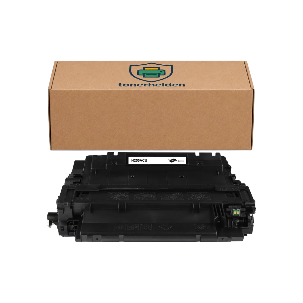 Toner HP kompatibel für CE255A/CRG-724 - Toner - tonerhelden - Black -