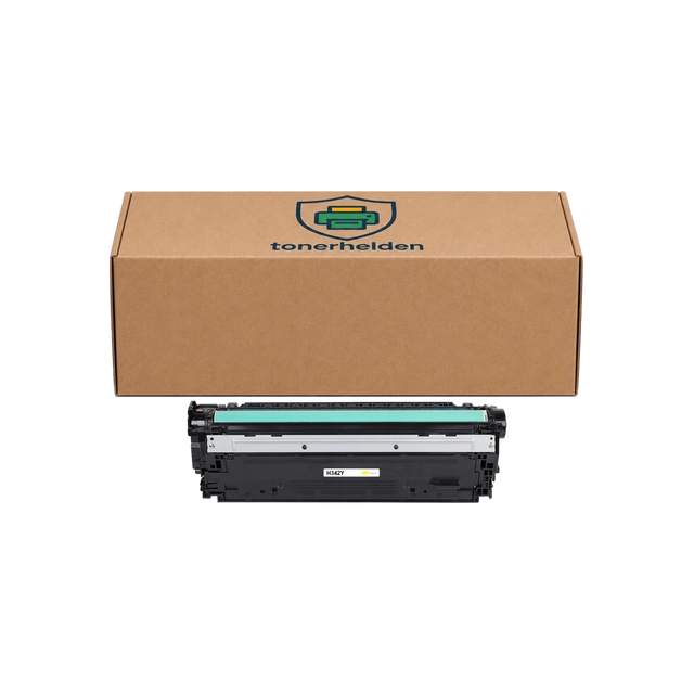 Toner HP kompatibel für CE342A(651A) - Toner - tonerhelden - Yellow -