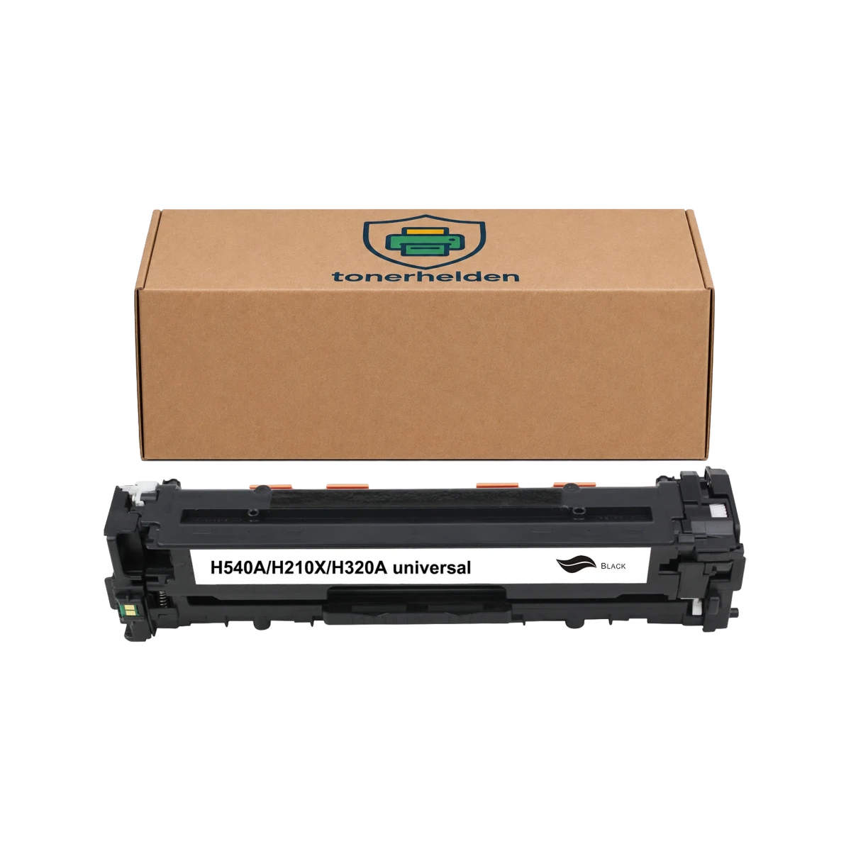 Toner HP kompatibel für CF210X/CB540A/CE320A/Cartridge 716K/Cartridge 731HK - Toner - tonerhelden - Black -