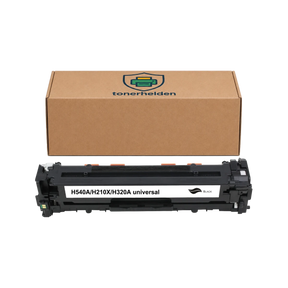 Toner HP kompatibel für CF210X/CB540A/CE320A/Cartridge 716K/Cartridge 731HK - Toner - tonerhelden - Black -
