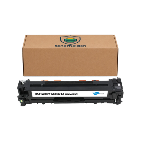 Toner HP kompatibel für CF211A/CB541A/CE321A/Cartridge 716C/Cartridge 731C - Toner - tonerhelden - Cyan -