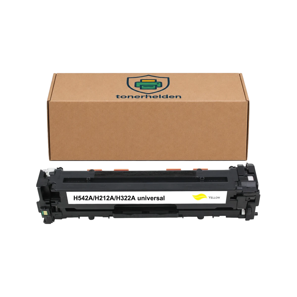 Toner HP kompatibel für CF212A/CB542A/CE322A/Cartridge 716Y/Cartridge 731Y - Toner - tonerhelden - Yellow -