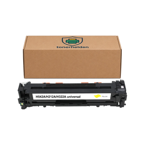 Toner HP kompatibel für CF212A/CB542A/CE322A/Cartridge 716Y/Cartridge 731Y - Toner - tonerhelden - Yellow -