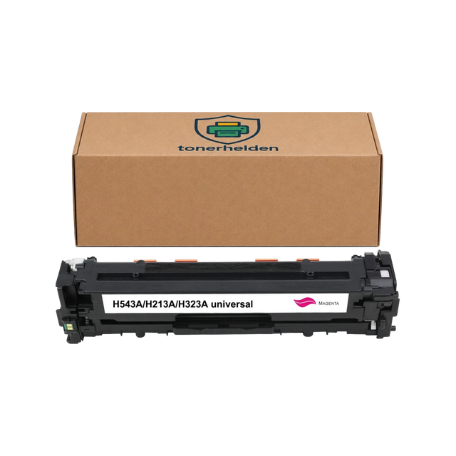 Toner HP kompatibel für CF213A/CB543A/CE323A/Cartridge 716M/Cartridge 731M - Toner - tonerhelden - Magenta -